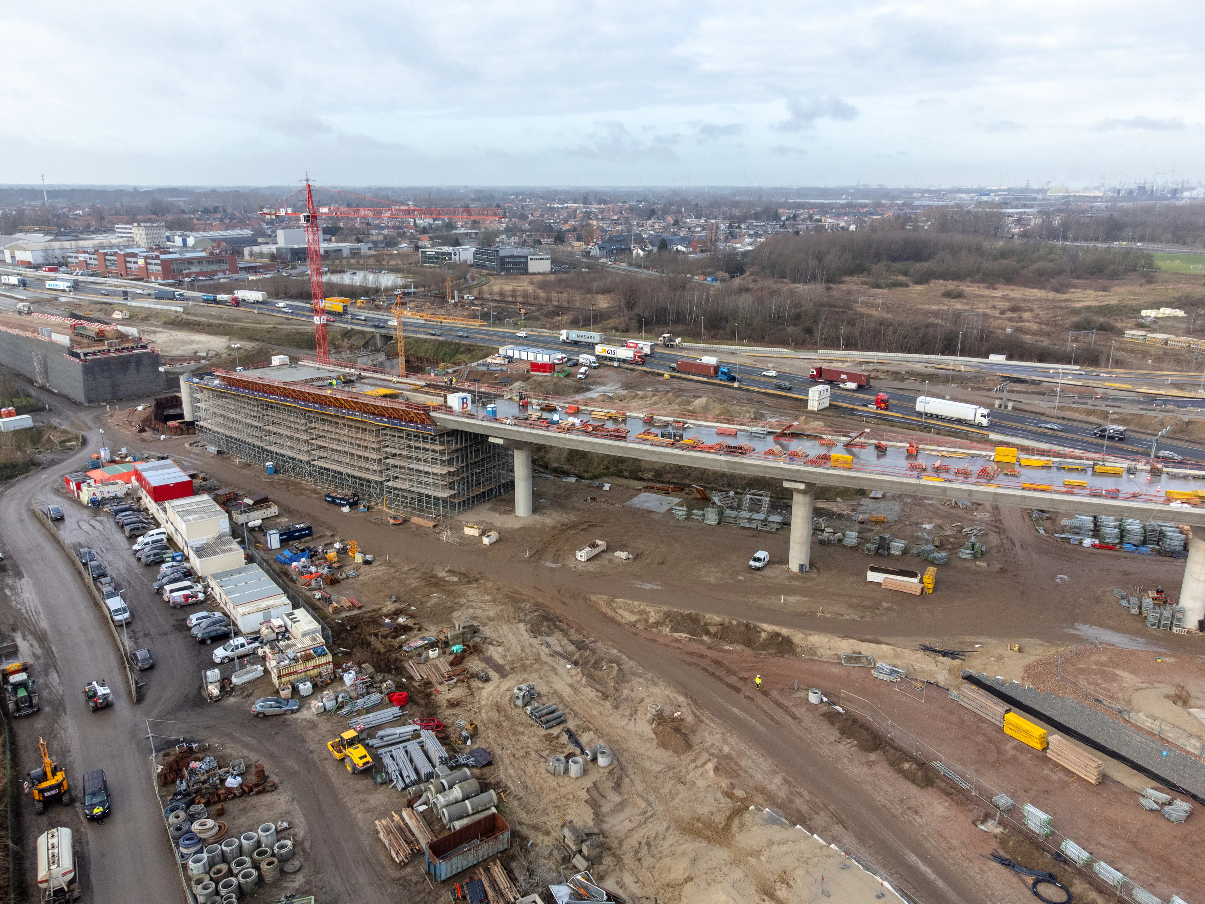 Dronebeeld Antwerpen West Flywel 17 01 2022 26 1
