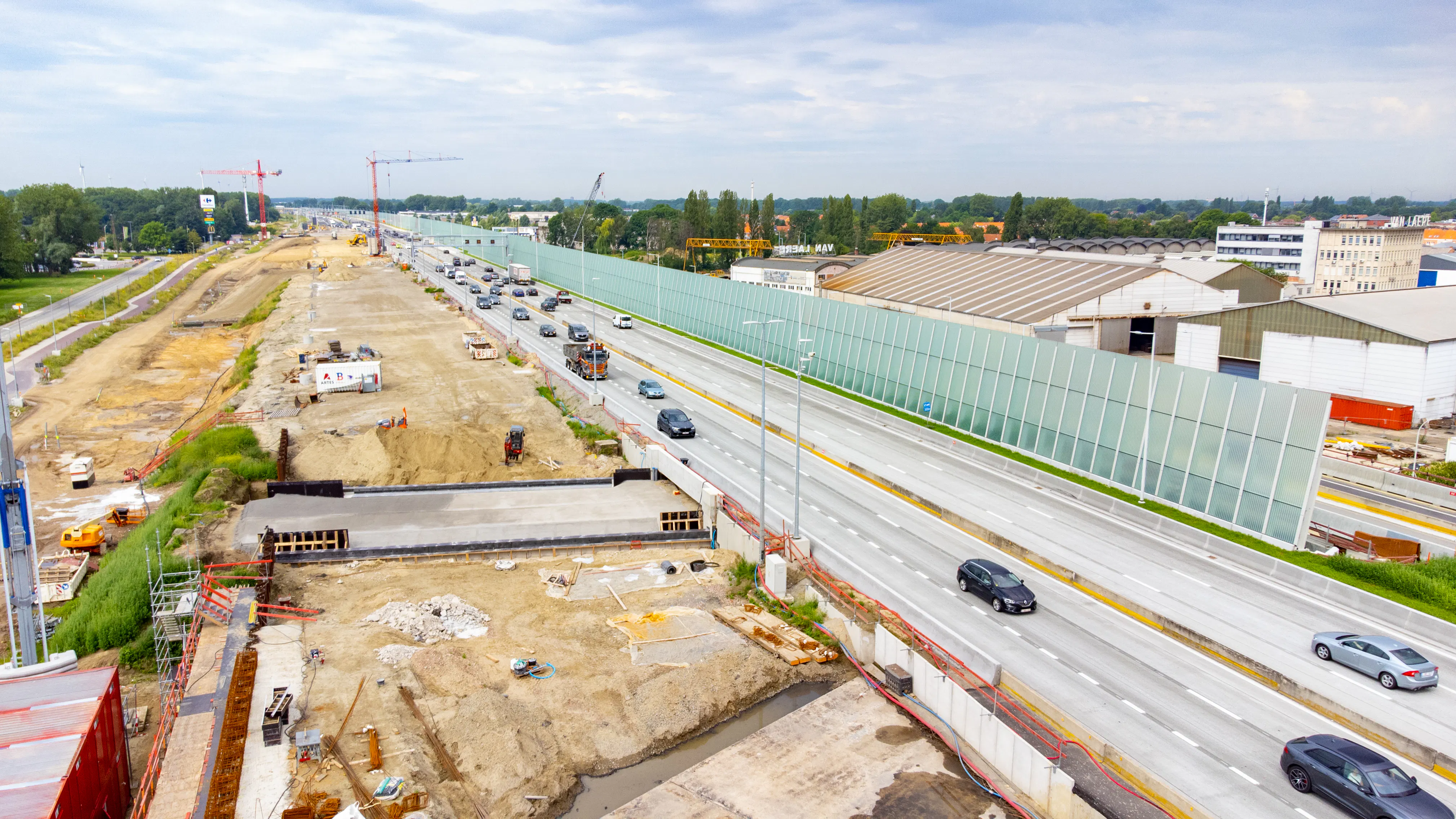 Dronebeeld E17 Flywel 03 07 20219