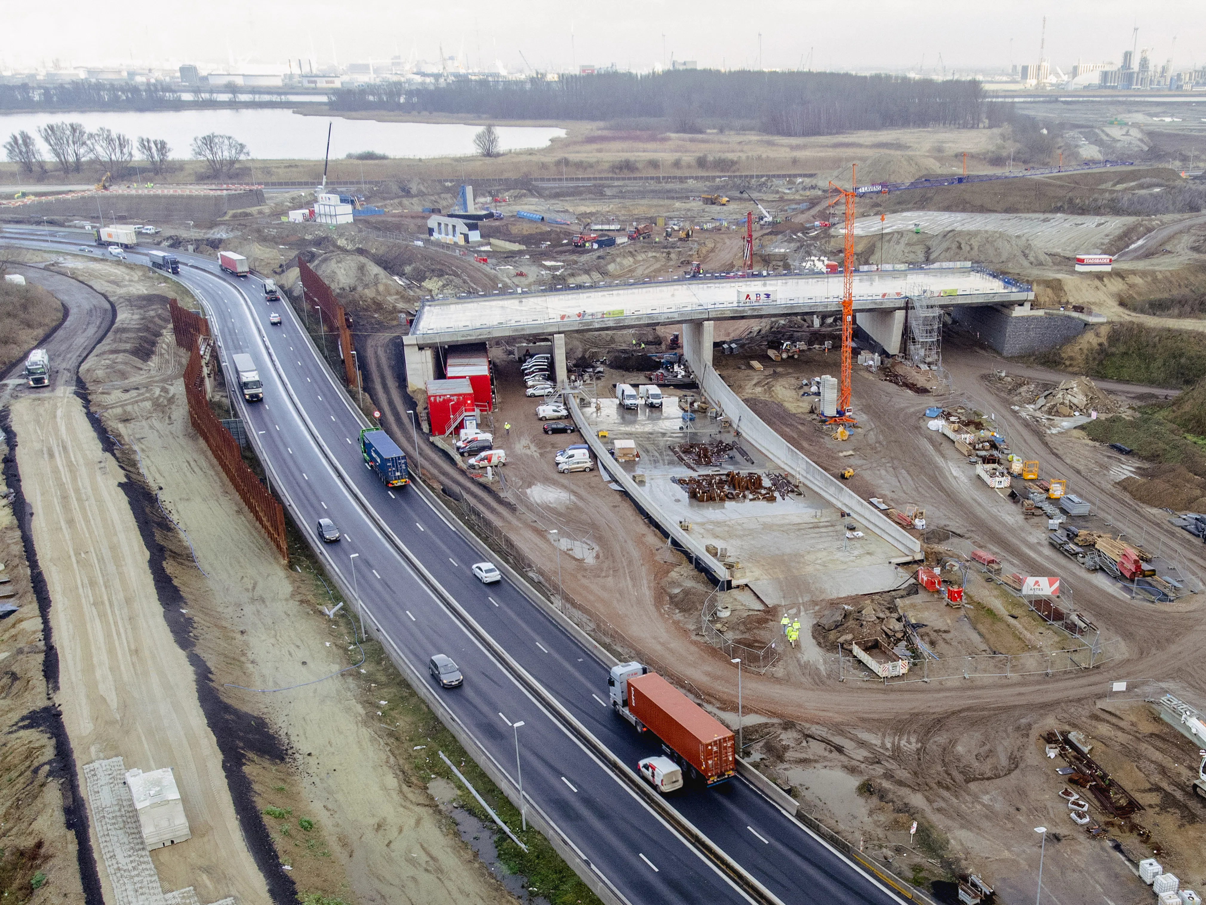 Dronebeeld Sint Anna Flywel 17 01 22 13