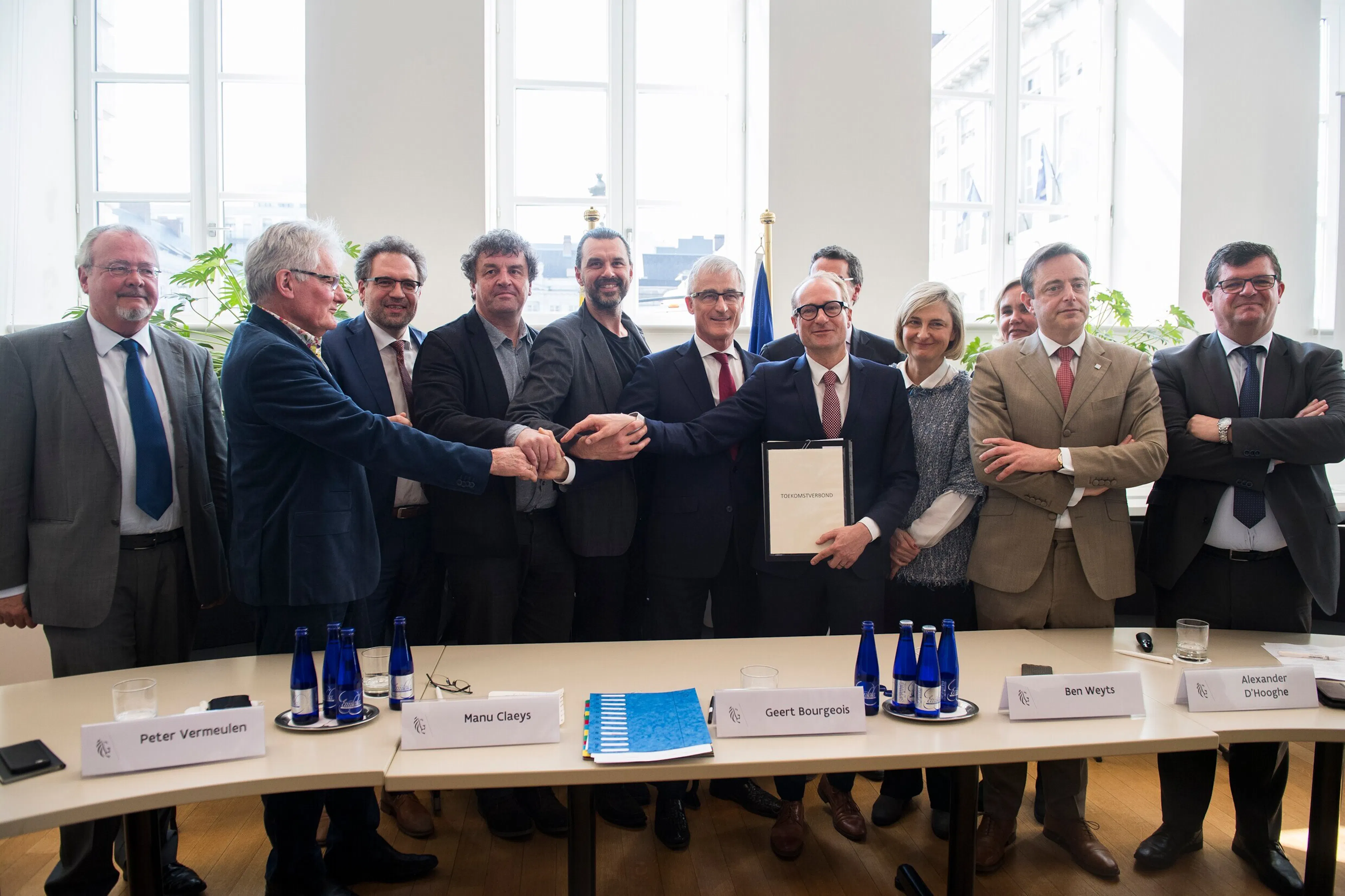 Op 15 maart 2017 werd het toekomstverbond tussen de drie grote