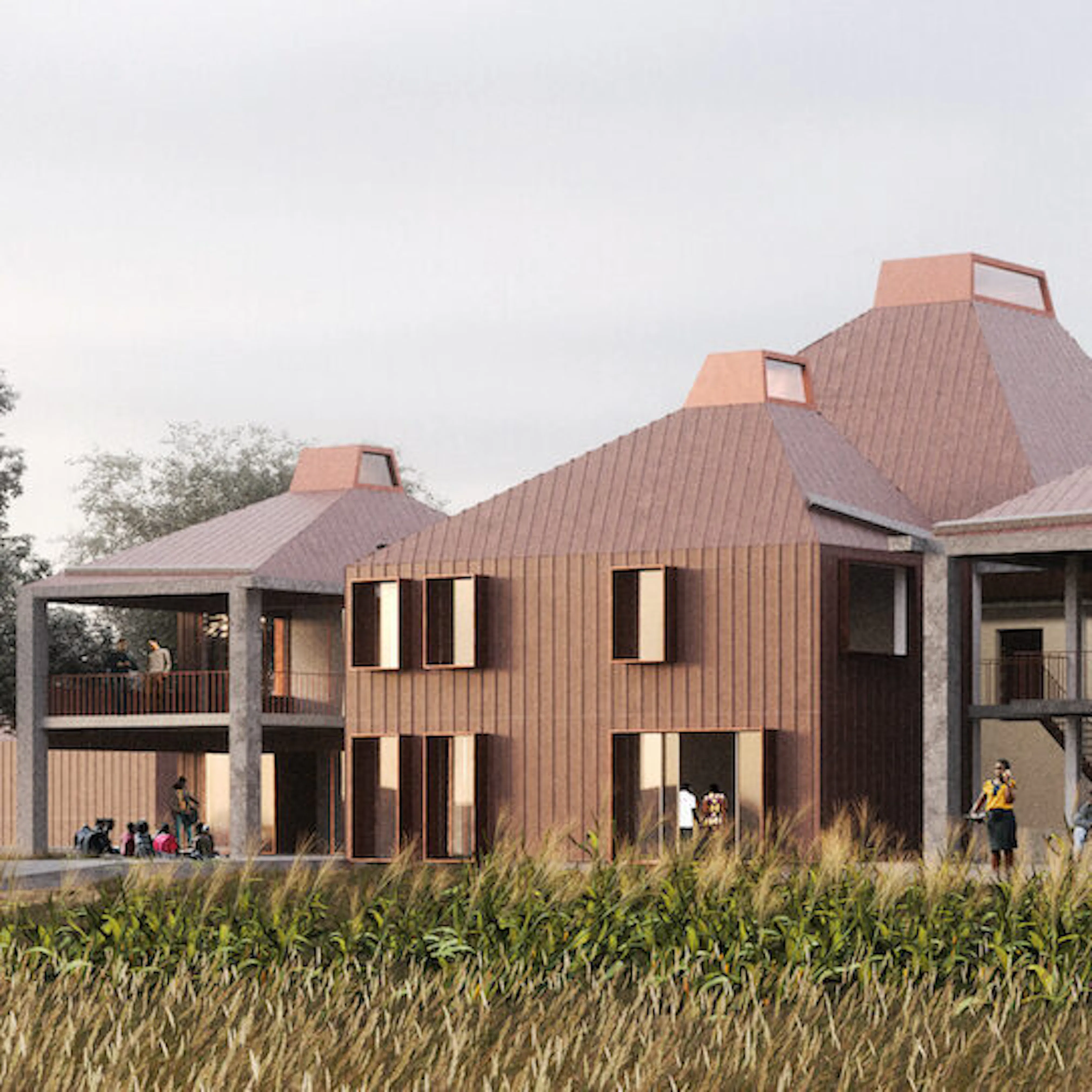 CATO back facade view