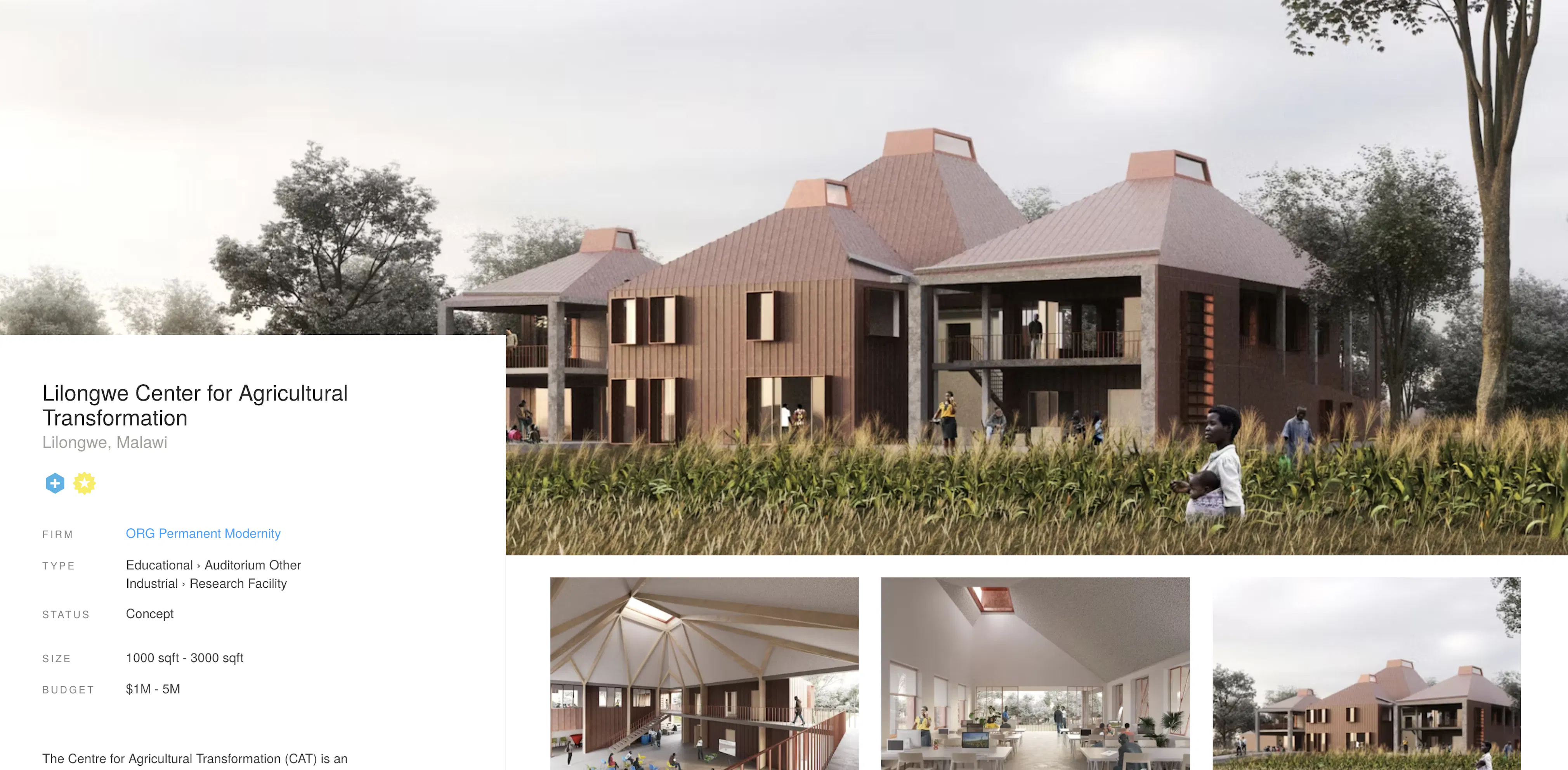 CATO Architizer A+ Award