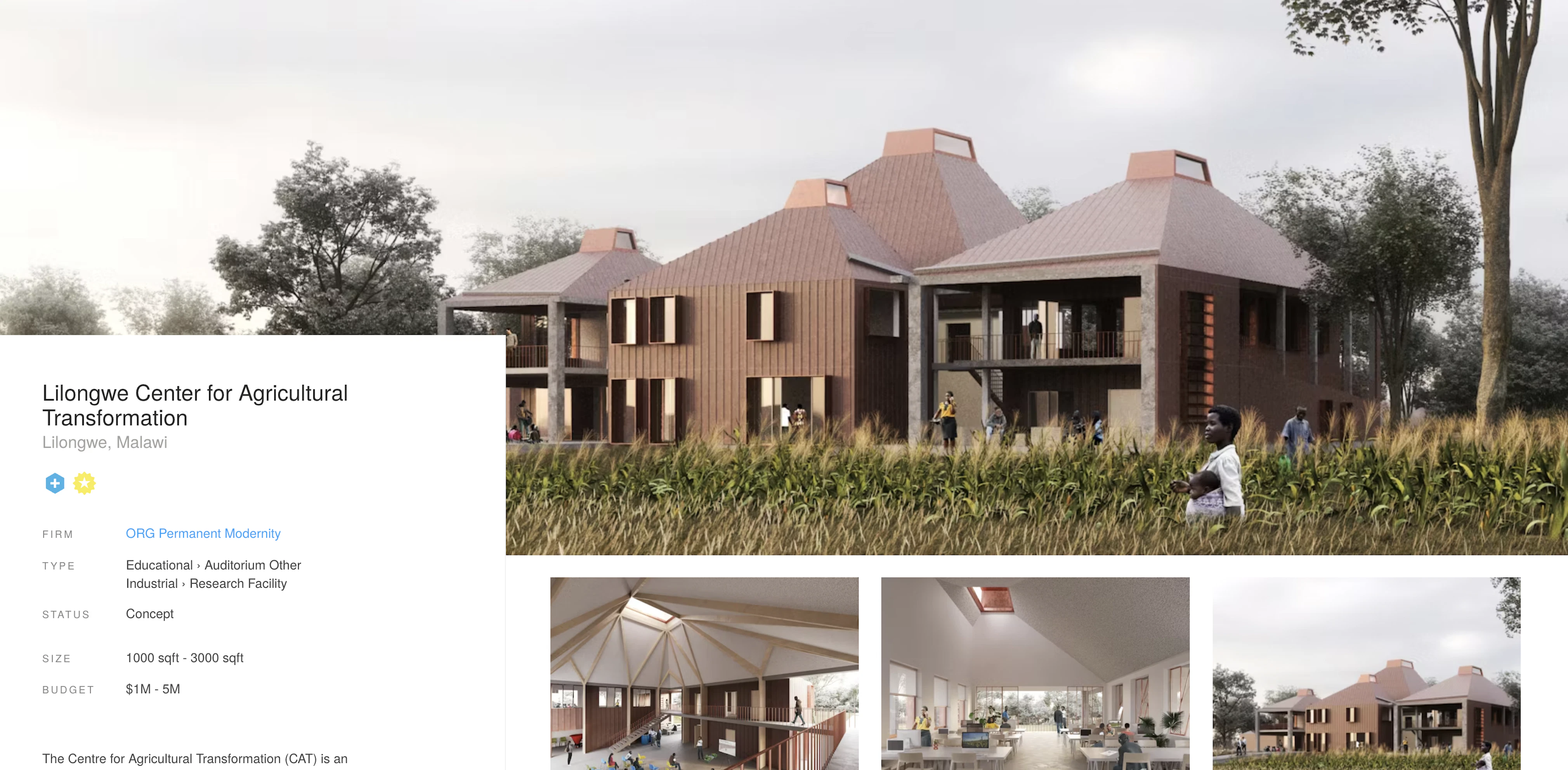 CATO Architizer A+ Award