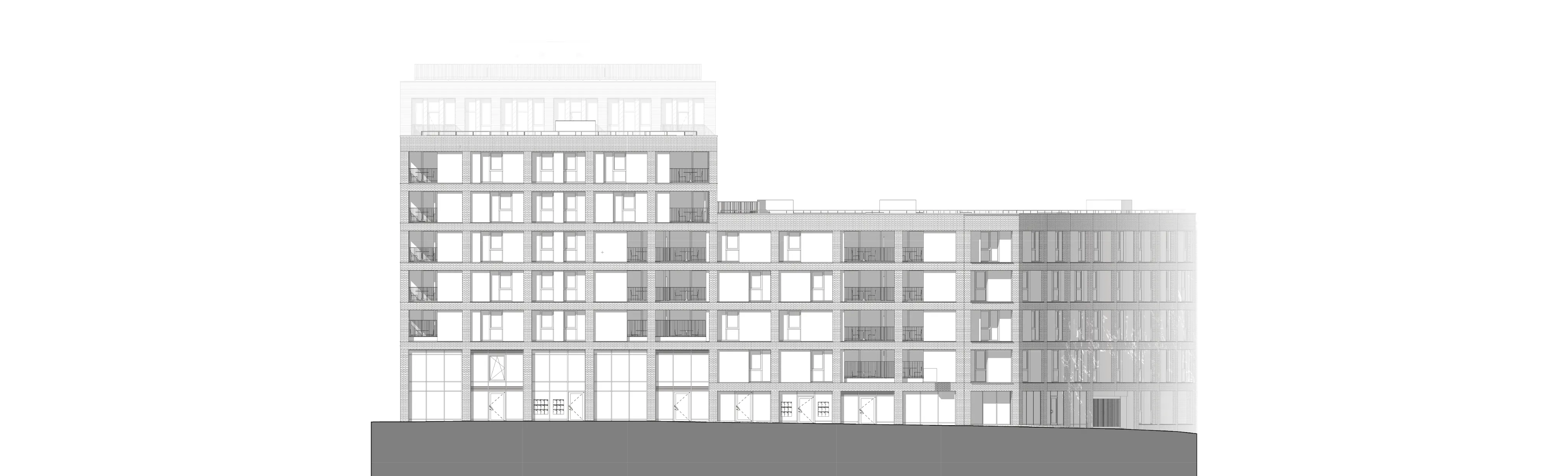 Elevation south east