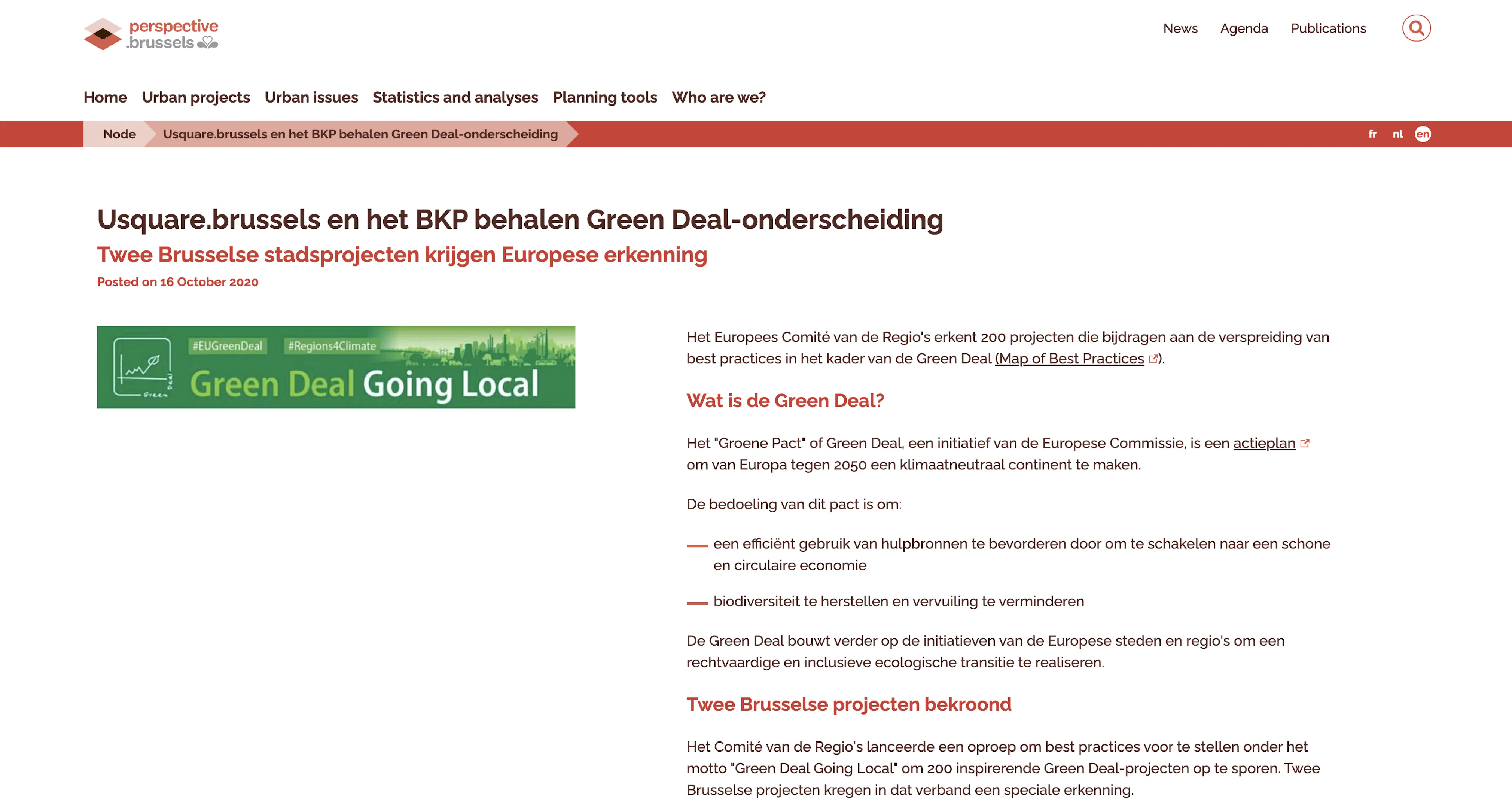 KAZO EU "Green Deal Going Local" Best Practice label