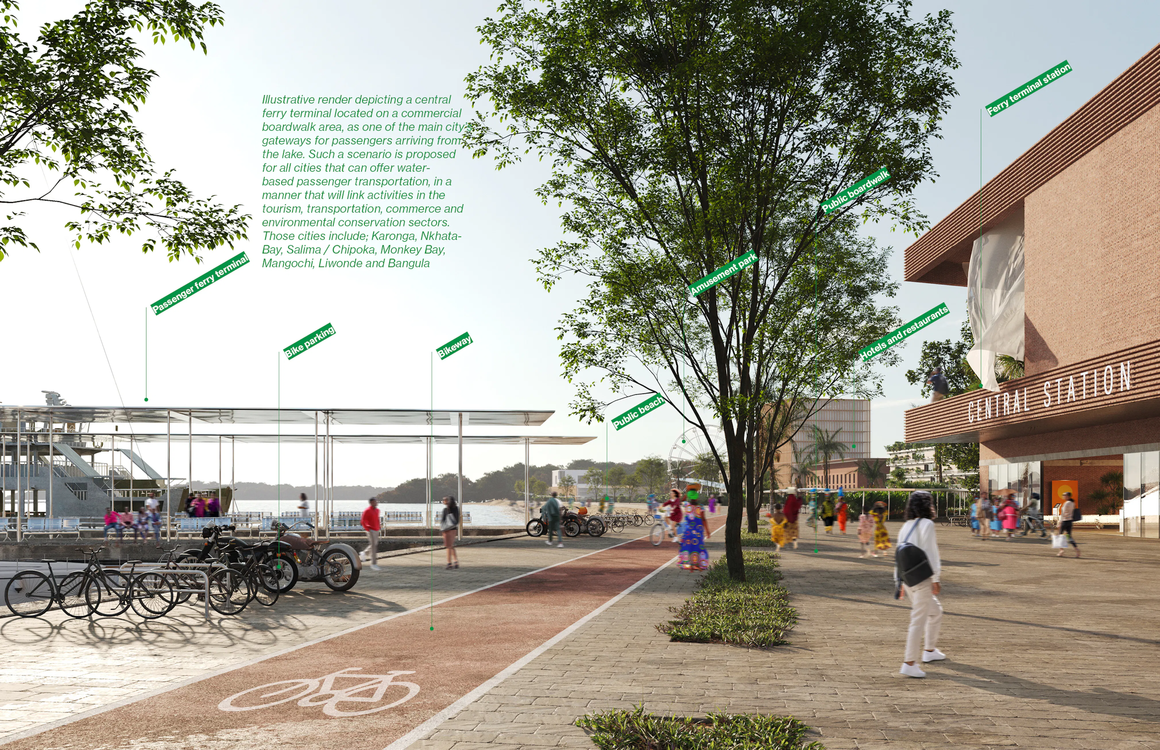 13 MAWI Chipoka civic and commercial boardwalk