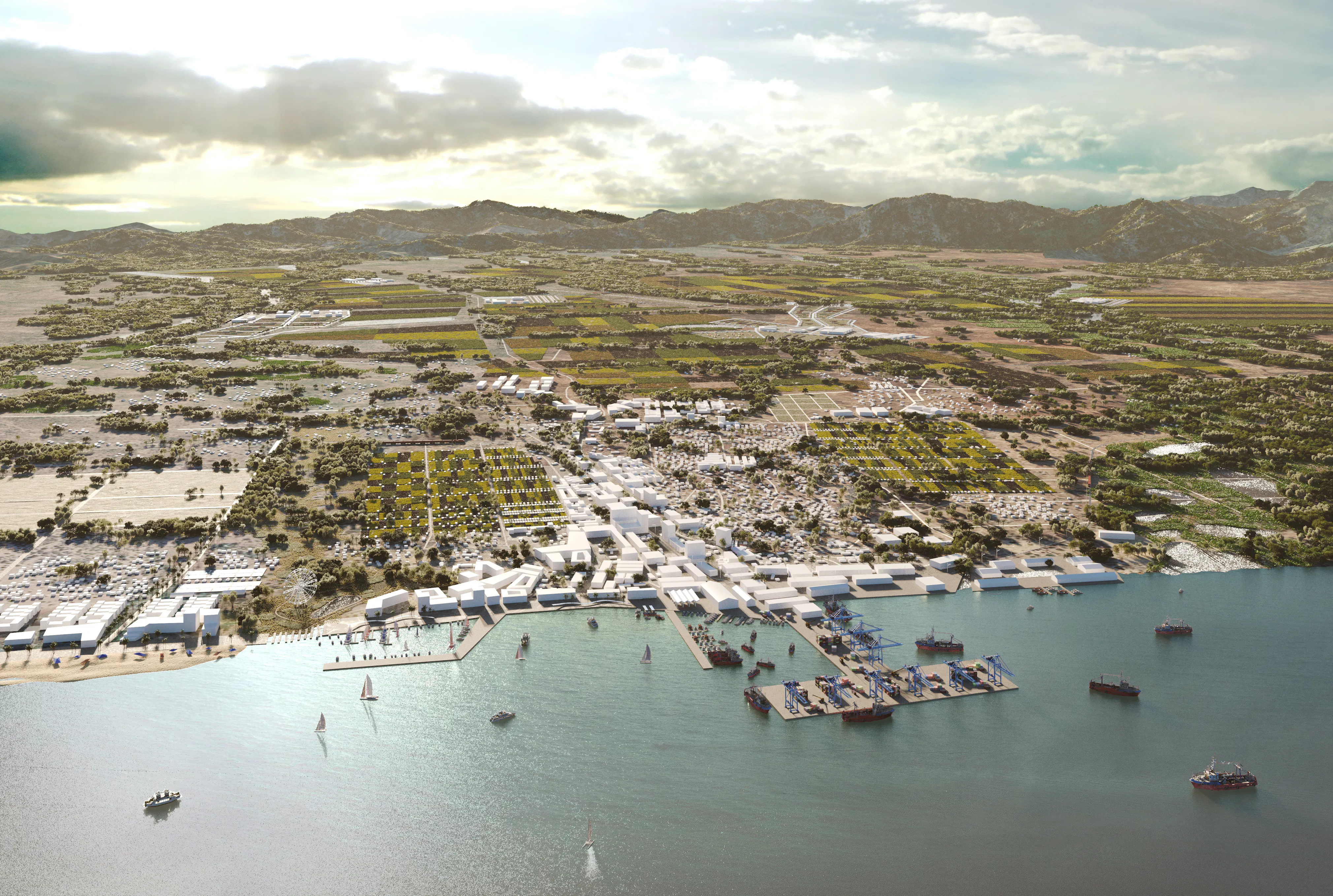 Chipoka Aerial View Lake Side Final