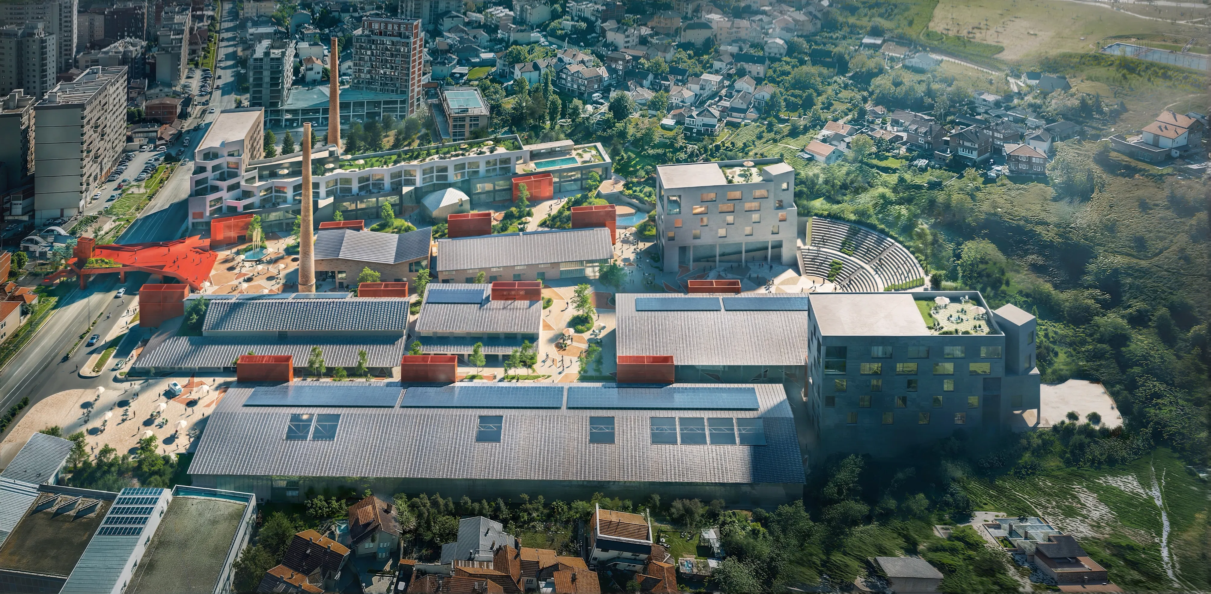 2 overview from north east