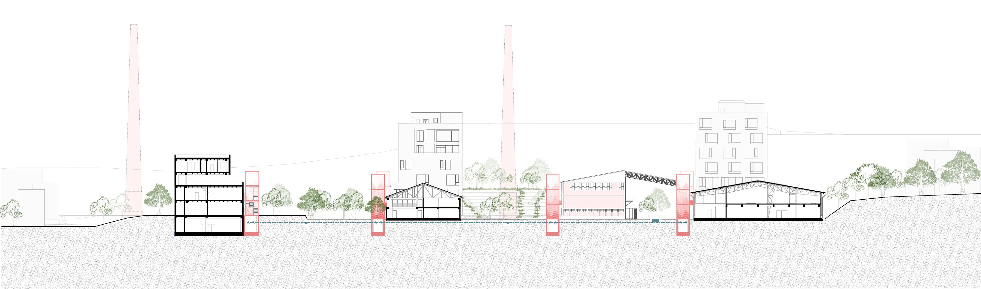 5 site section transversal