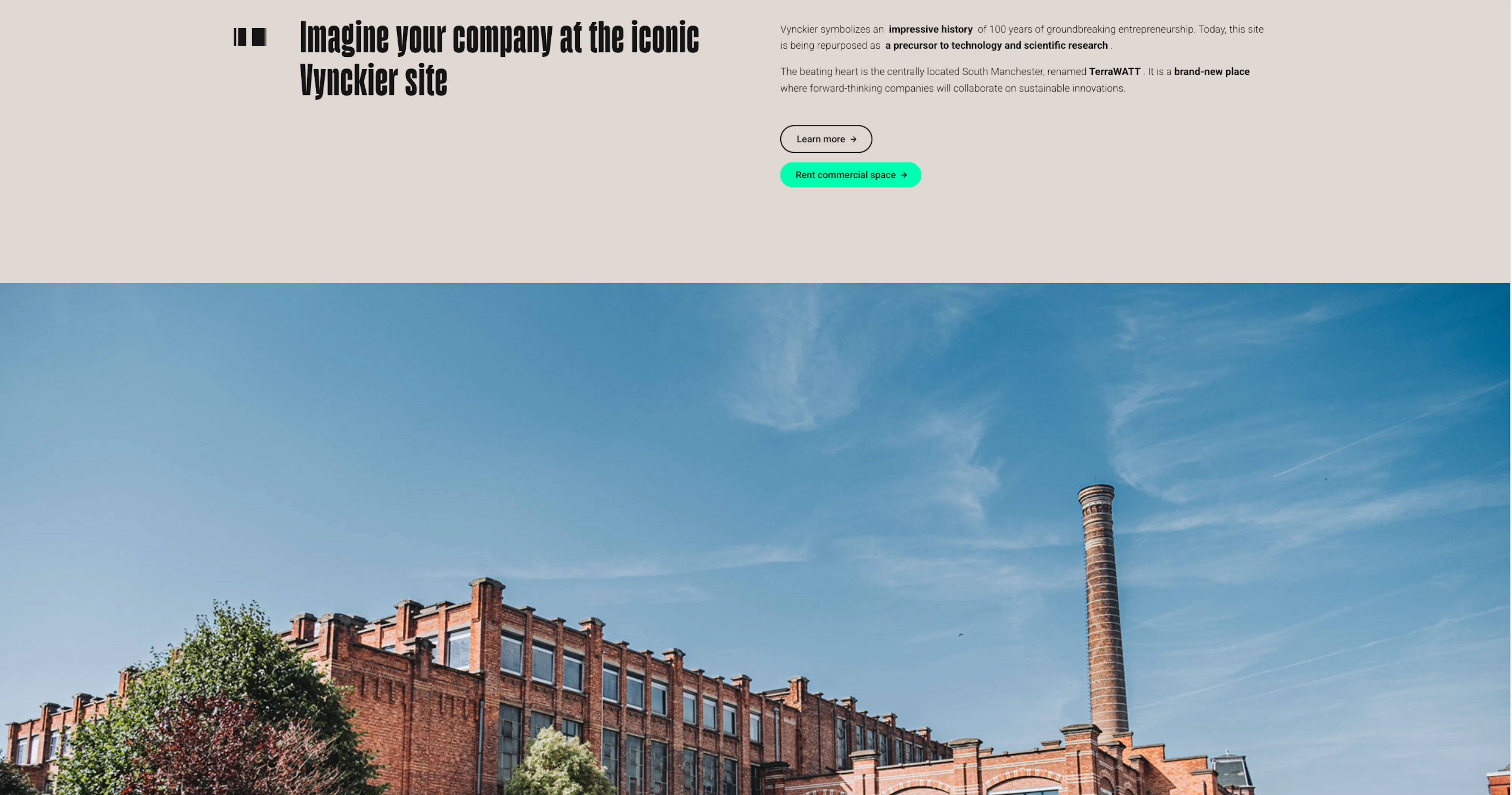 Vynckier website